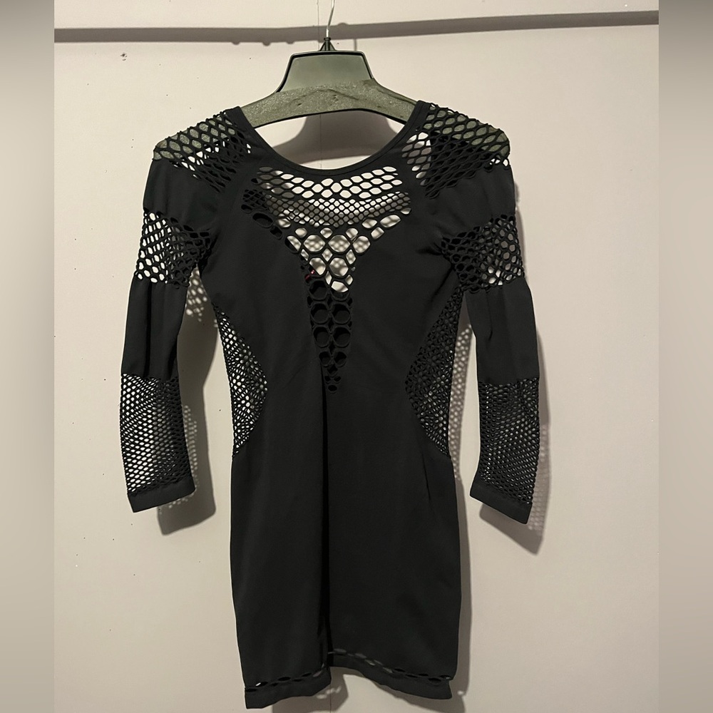 La SENZA Mesh Fishnet Dress